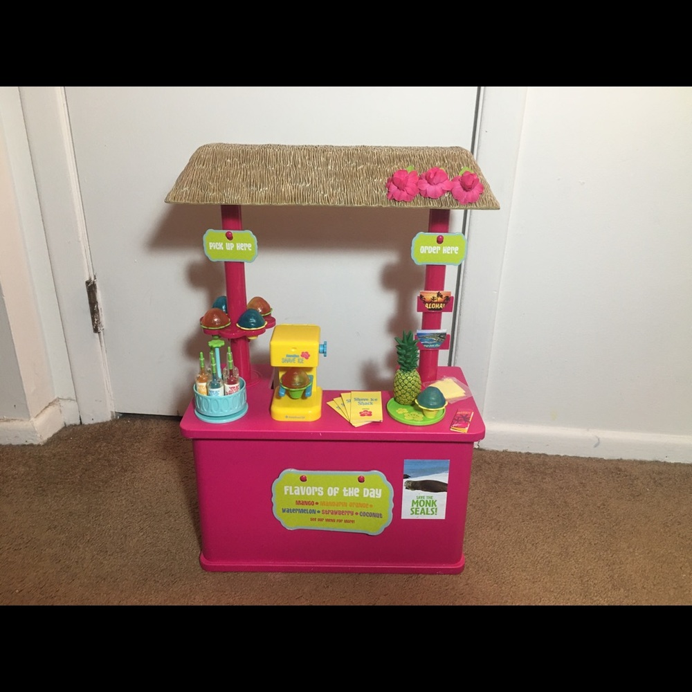American Girl Kanani’s Shave Ice Stand